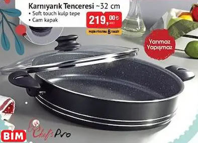 CHEF'S PRO KARNIYARIK TENCERESİ CHEF'S PRO KARNIYARIK TENCERESİ